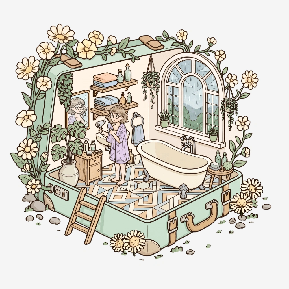 Cozy Coloring Page