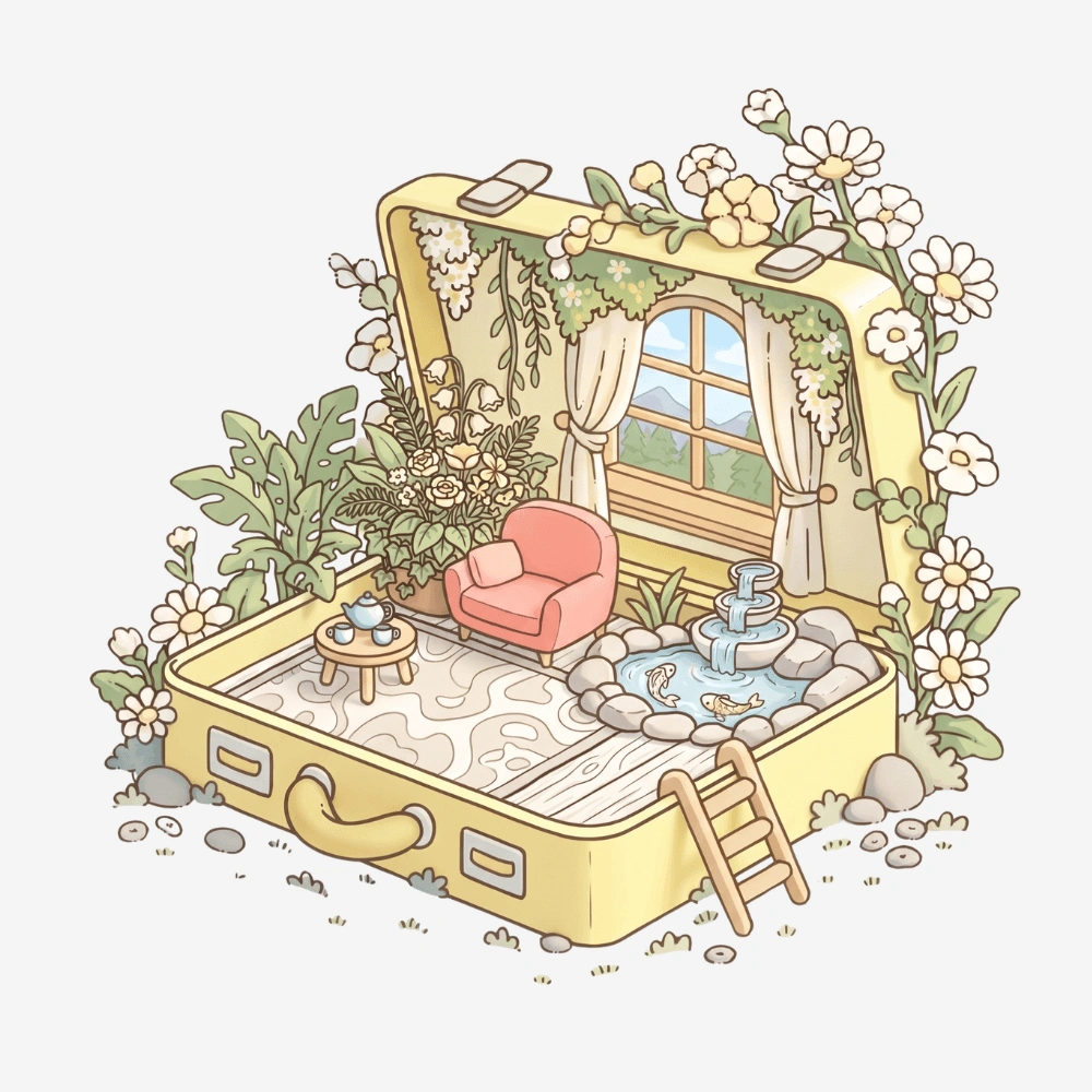 Cozy Coloring Page