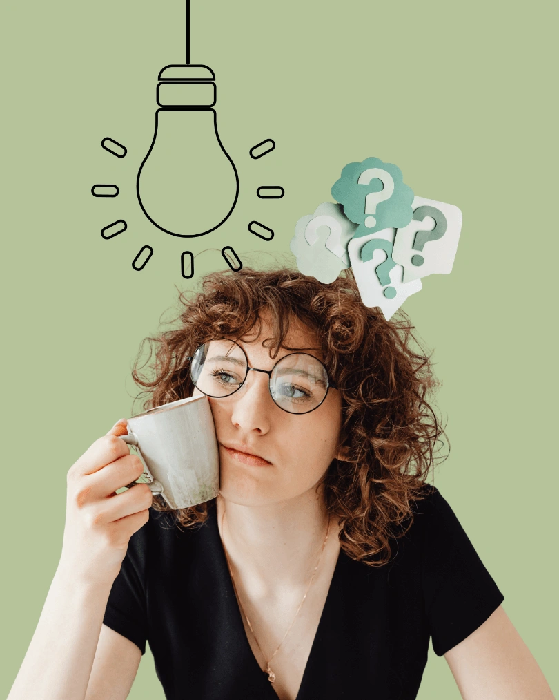 Overwhelmed creator