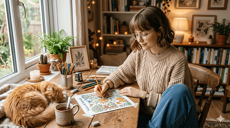 Cozy Coloring Experience