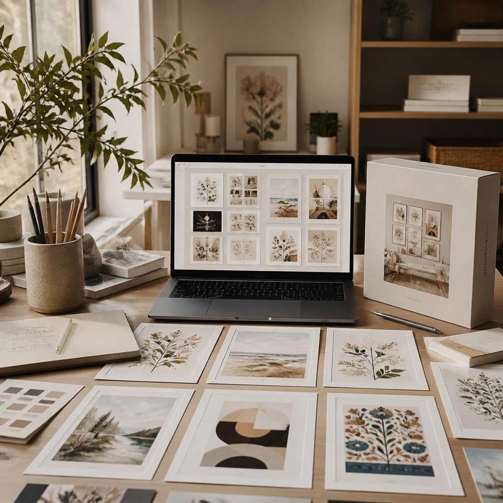 Wall Art Marketing Prompt Library