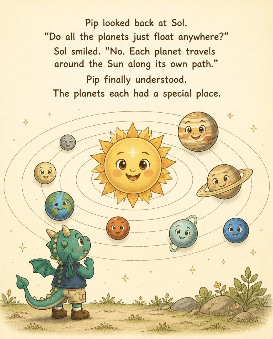 Storybook illustrated page 01