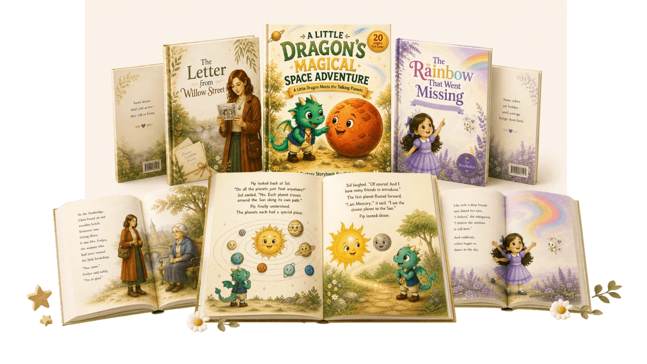 Storybook Studio Complete Storybook Mockup