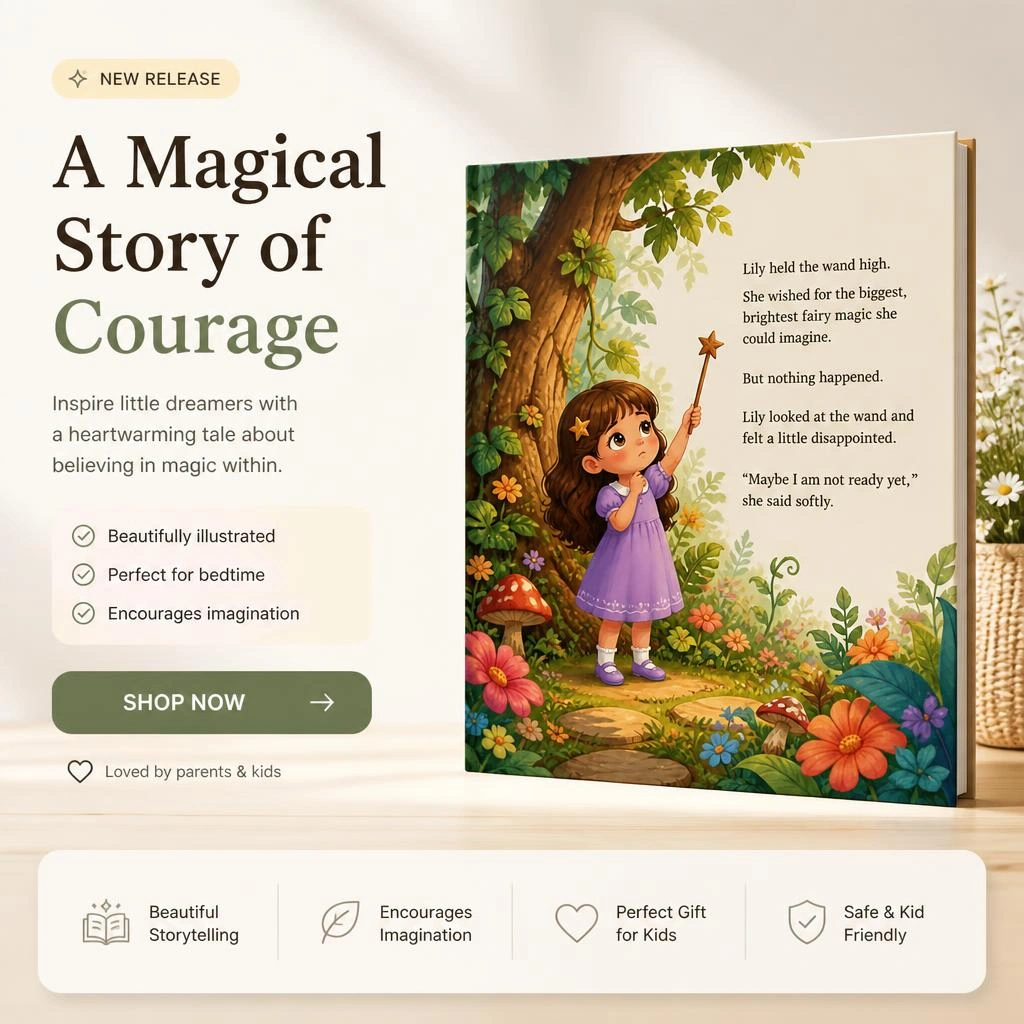 Storybook Social Media Promotional Mockup 03