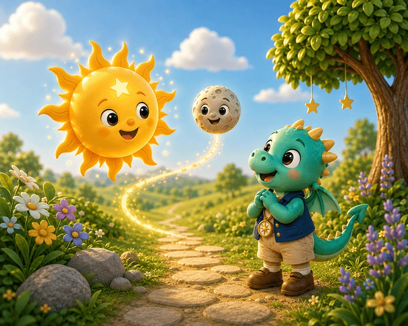 3D character illustration rendering