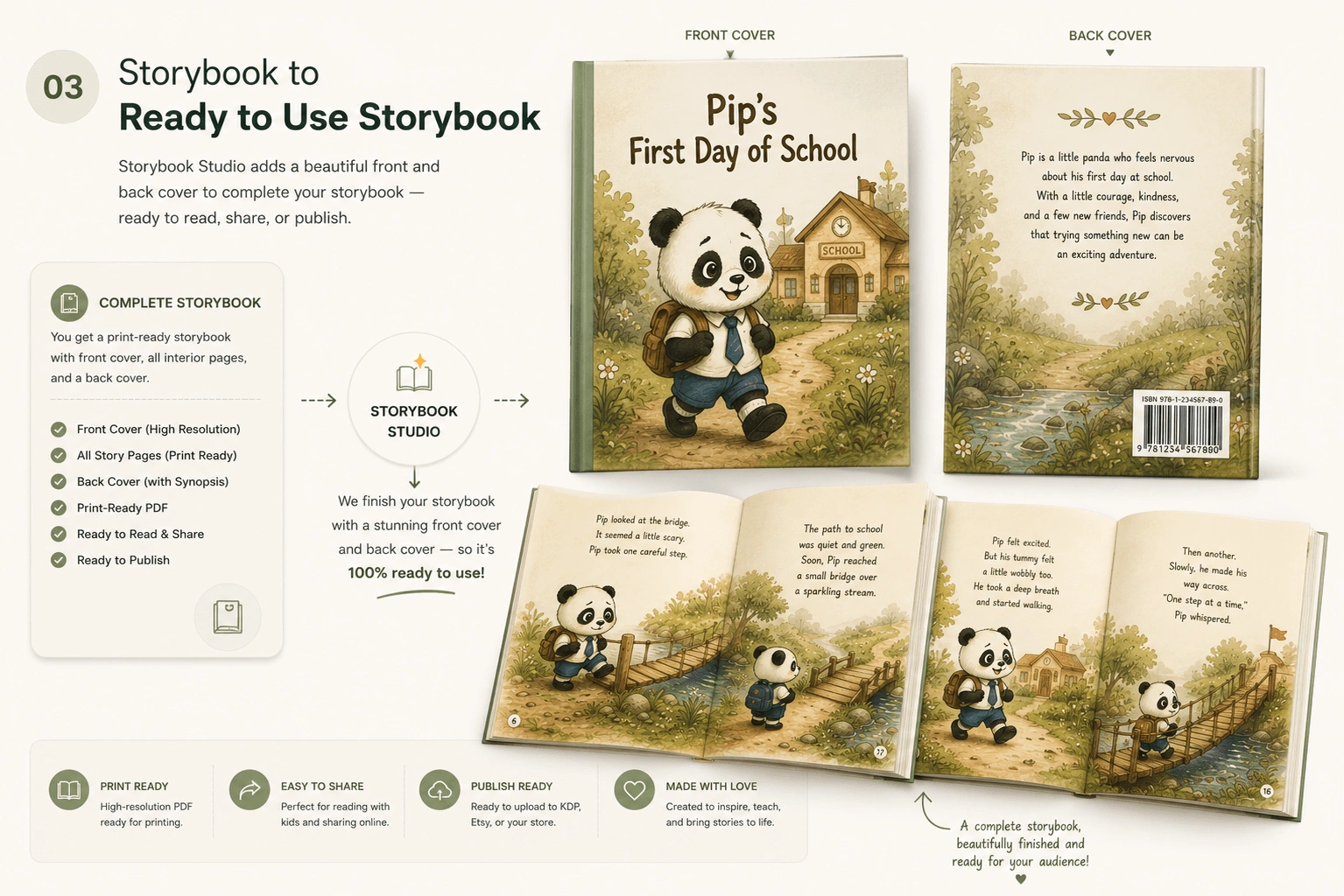 Create Cover — Storybook Studio