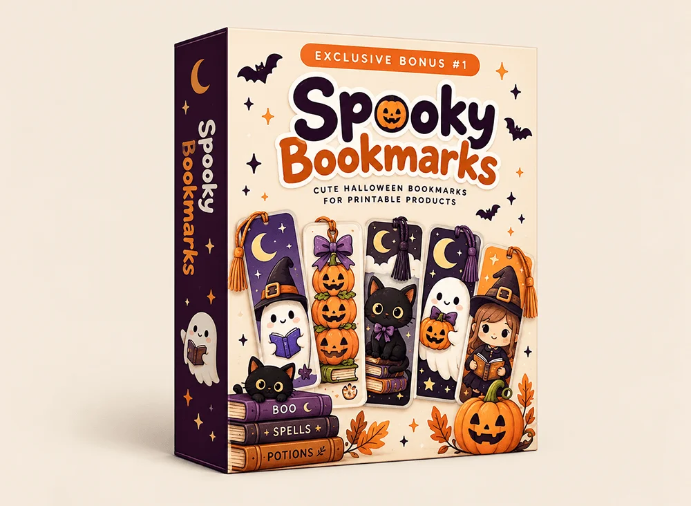 Spooky Bookmarks