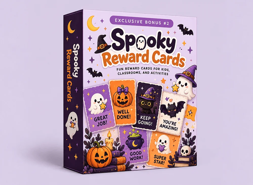 Spooky Reward Cards
