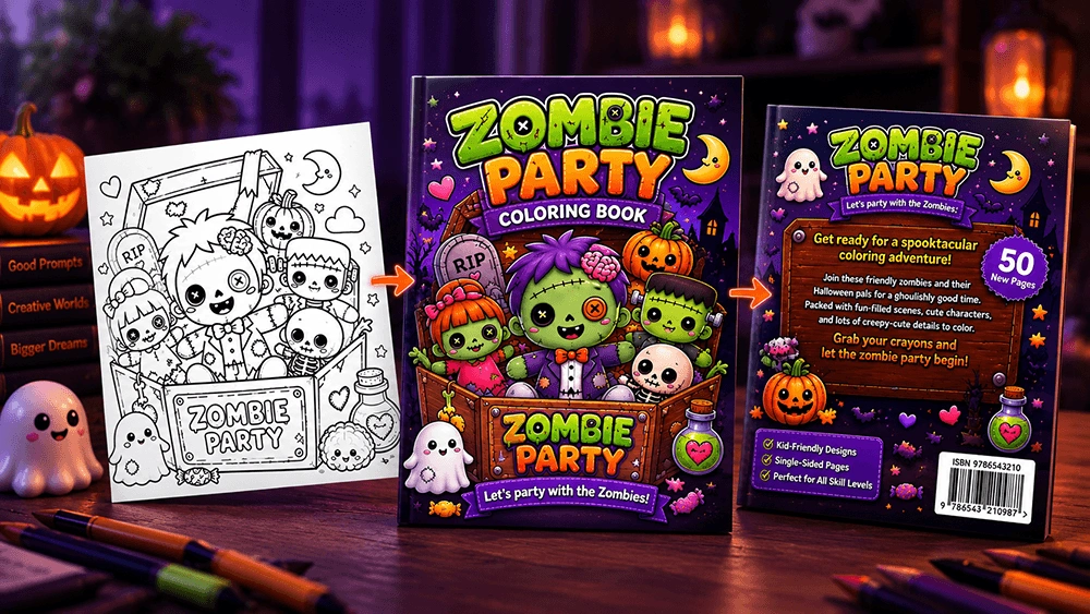 Halloween World Book Cover Engine