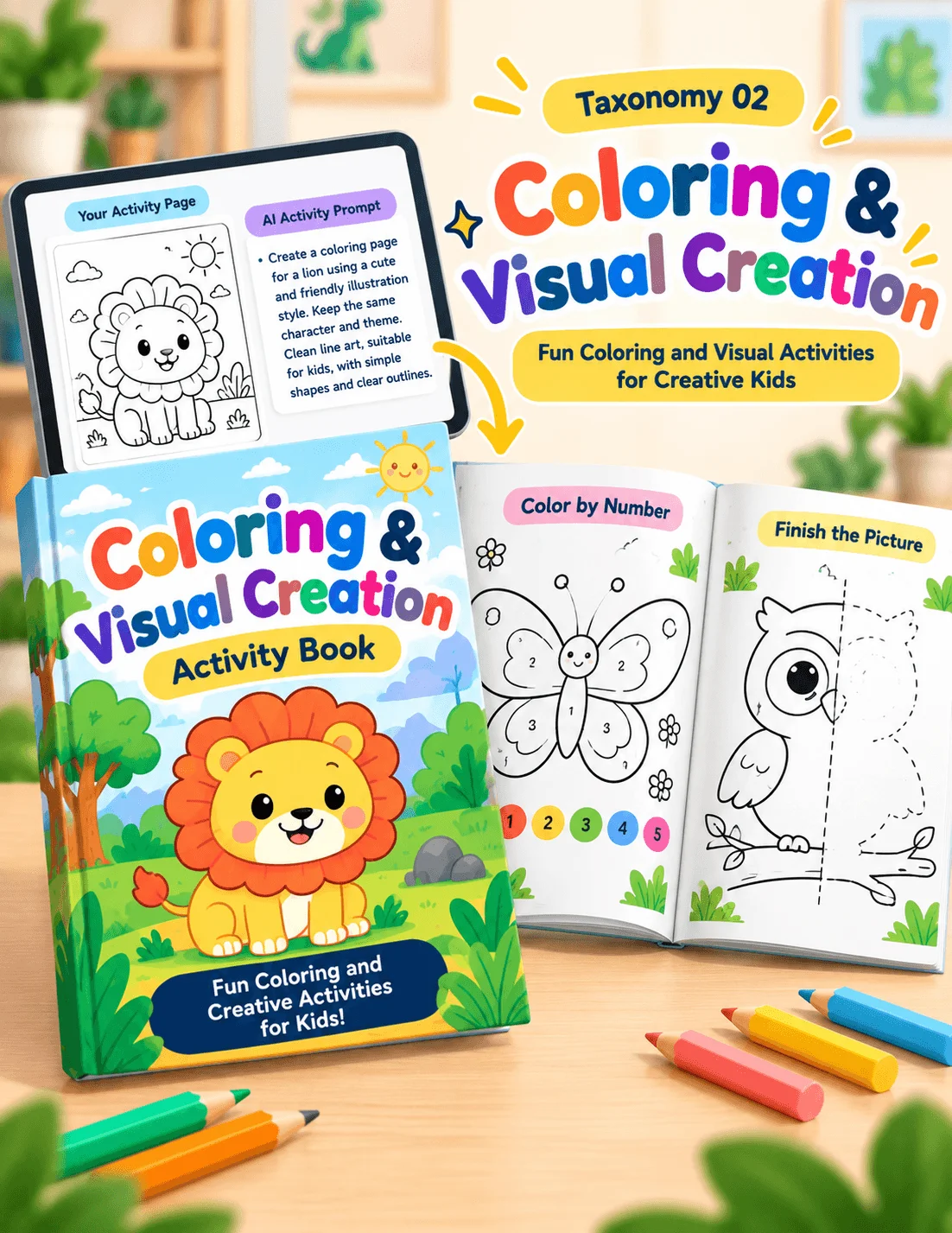Taxonomy 02 - Coloring and Visual Creation