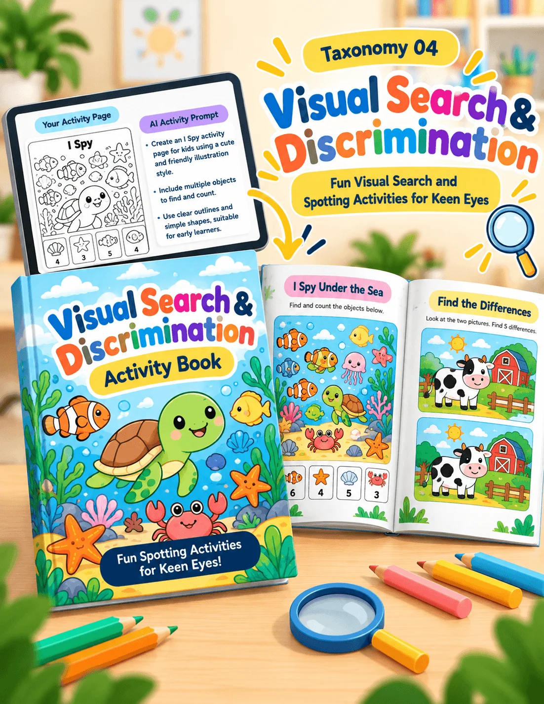 Taxonomy 04 - Visual Search and Discrimination